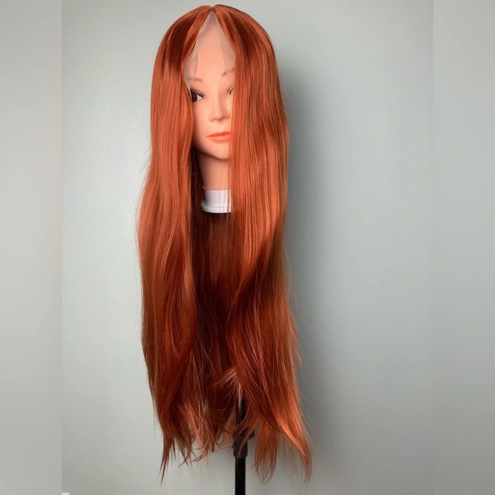 Ginger Copper Red Lace Front Wig